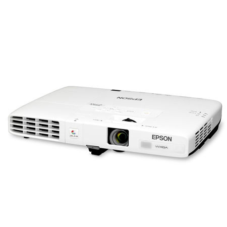 Epson PowerLite 1771W Multimedia Projector, 3000 Lumens Brightness, 16:10 Aspect Ratio, 1280x800(WXGA) Resolution, 2000:1 Contrast Ratio
