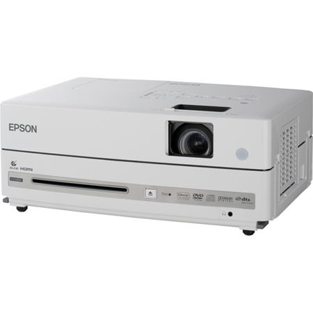 Epson PowerLite Presenter, Multimedia Projector with Built in DVD Player, 2500 Lumens, WXGA Resolution image