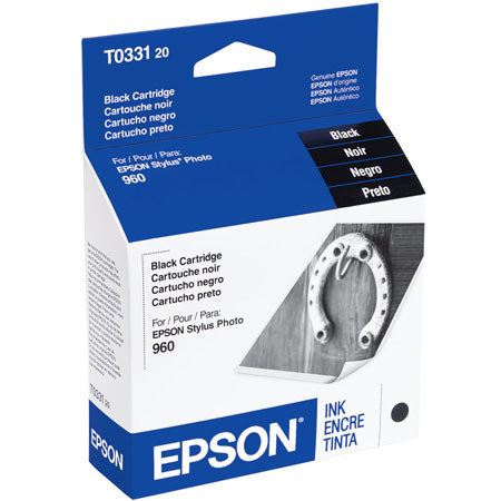 Epson Black Ink Cartridge for the Stylus Photo 960 Inkjet Printer image