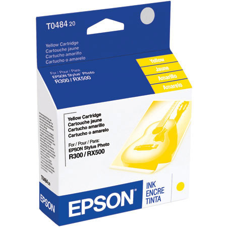 Epson Yellow Ink Cartridge for Many Stylus All-in-One &amp; Stylus Photo Inkjet Printers. image