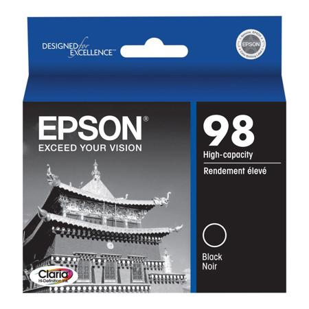 Epson High Capacity Claria Black Ink Cartridge for the Artisan 700 and 800 Inkjet Printers