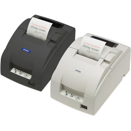 Epson TM-U220B-603 POS Receipt Printer, 17.8 cpi Resolution, Up to 6 Lines/Sec Print Speed, Dot-Matrix, 9 Pin, Monochrome, Serial