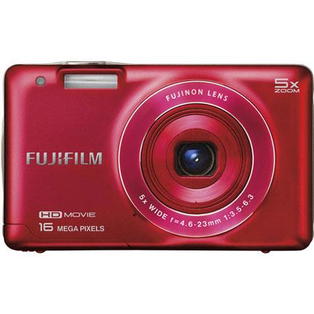Save on Fuji Film FinePix JX680 16MP 5 X Red