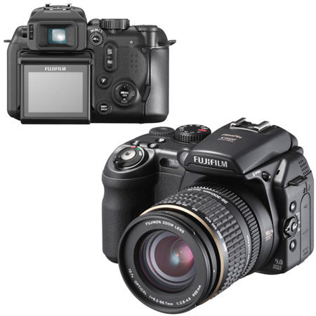 Fujifilm FinePix S9100 Digital Camera 9.0 Megapixel, with 10.7x Optical Zoom, &amp; 2x Digital Zoom Lens, and 2.0" LCD image
