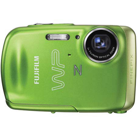 Fujifilm Finepix Z33WP Water Proof Digital Camera with 10.0 Megapixel, 3x Optical Zoom, 5.7x Digital Zoom, 2.7" TFT Color LCD Display, Green image