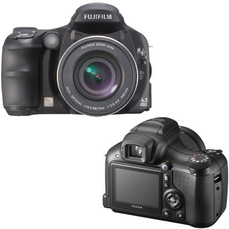 Fujifilm Finepix S6000fd SLR Style Digital Camera, 6.3 Megapixels, 10.7x Optical Zoom, 2x Digital Zoom Lens, 2.5" LCD image