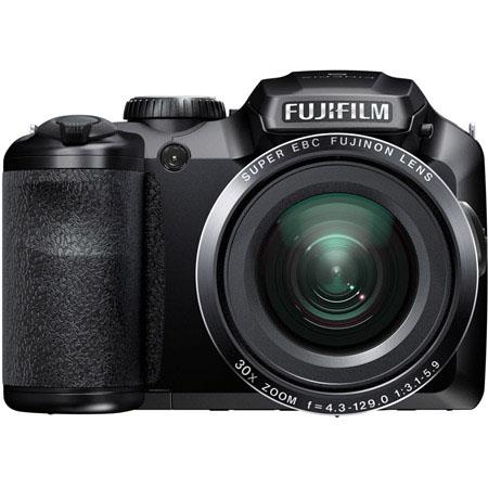 Fuji FinePix S6800 16.2 Megapixel Compact Camera - Black