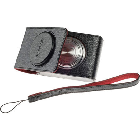 Fujifilm Pebbled Black All Leather Soft Fitted Case for XF-1 Digital Camera