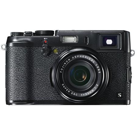 Fujifilm X100S Digital Camera, 16.3 Megapixel, .01 Second Lag Time, 23mm F/2 Lens, Digital Split Image display - Black/Black