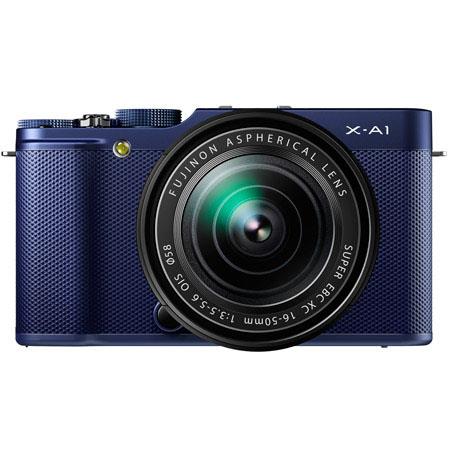 Fujifilm X-A1 Mirrorless Digital Camera with 16-50mm Lens, 16.3MP, 3