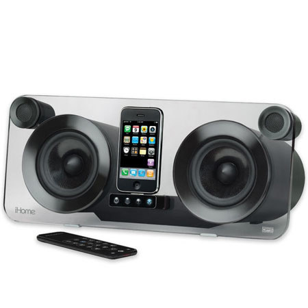iHome Premium Speaker System for iPod &amp; iPhone, with Bongiovi DPS On/Off Control and Remote Contol. image