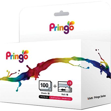 HiTi HiTi PS-100 100-Sheets Media for Pringo P231 WiFi Dye-Sub Portable Photo Printer