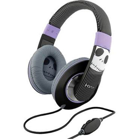 iHome Disney Jack The Pumpkin King Over The Ear Headphones with Volume Control