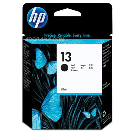 HP #13 Black Ink Cartridge (28 ml) for Assorted HP Printers Yield: 465 Pages each (Total: 930 Pages)