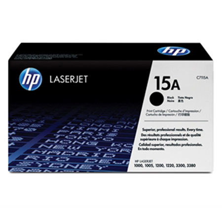 Hewlett Packard - HP C7115A Ultra Black Print Cartridge for Select HP Laserjet Printers (Yield: Appx 2500 Copies) image