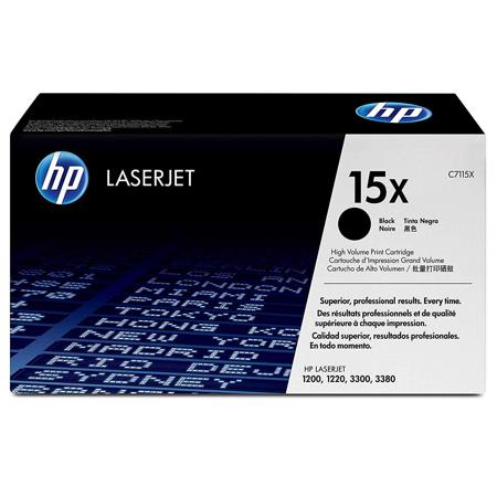 Hewlett Packard - HP C7115X Higher Yield Black Print Cartridge for Select HP Color Laserjet Printers (Yield: Appx 3500 Copies) image