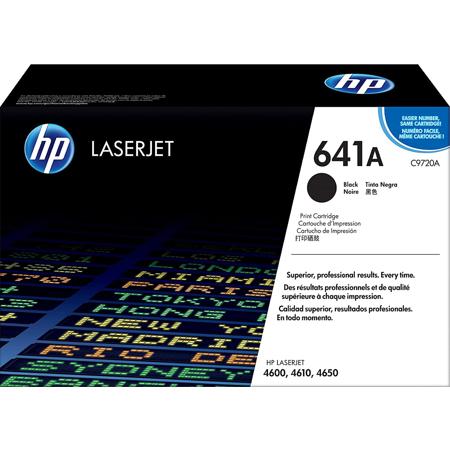HP C9720A Black Print Cartridge for Select HP Color Laserjet Printers (Yield: Appx 9,000 Copies)