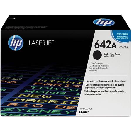 HP CB400A Color LaserJet Black Print Cartridge for HP Color LaserJet CP4005 Printer series (Yield: Apex. 7,500 Copies)