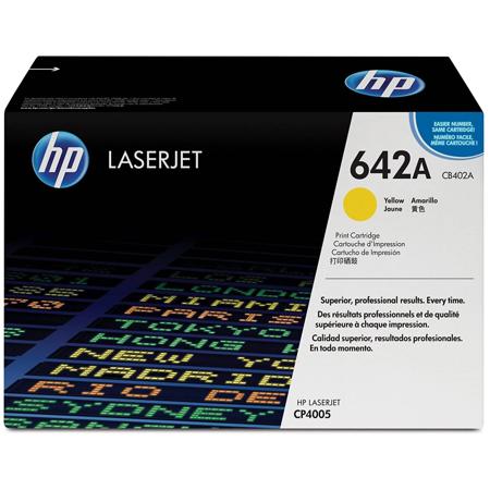 HP CB402A Color LaserJet Yellow Print Cartridge for HP Color LaserJet CP4005 Printer series (Yield: Apprx. 7,500 Copies)