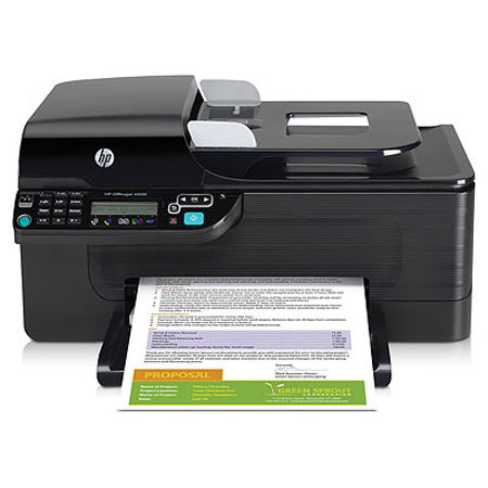 Hewlett Packard - HP Officejet 4500 All-In-One Color InkJet Printer, Scanner, Copier and Fax, USB Interface for Mac and Windows image