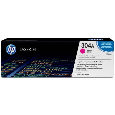 HP Magenta Print Cartridge for the Color LaserJet CP2025 & HP Color LaserJet CM2320 MFP Printers, Yield: 2800 Pages