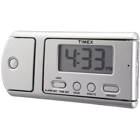 Timex T115S Multi-Function Travel Alarm Clock with Snooze/Repeat Alarm