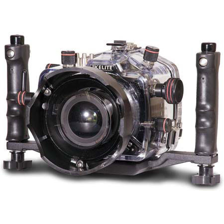 Ikelite Underwater Camera Housing with E-TTL for Canon Digital EOS 5D Mark II Camera, Clear Molded