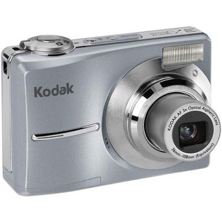 Kodak EasyShare C813 Zoom Digital Camera Kit, 8.2 Megapixel, 3x Optical Zoom, 5x Digital Zoom, 2.4&quot; LCD Screen image