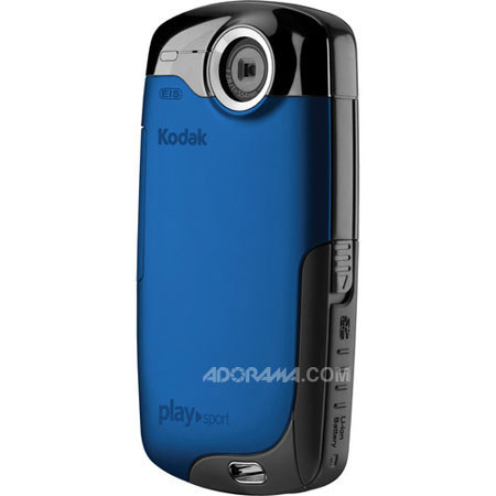 Kodak Playsport Video Camera, 5 Megapixel, Waterproof to 10ft, 2.0 inch LCD Display, 1080p HD Video, Blue image