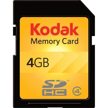 Kodak 4 GB Secure Digital High Capacity (SDHC) Memory Card. image