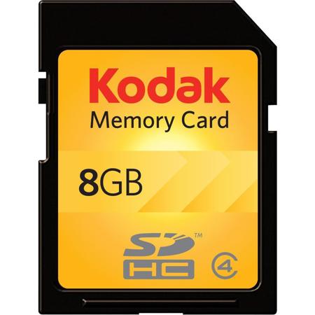 Kodak 8 GB Secure Digital High Capacity (SDHC) Memory Card. image