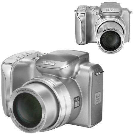 Kodak EasyShare Z612 Point &amp; Shoot Digital Camera, 6.1 Megapixel, 12x Optical, 4.2x Digital Zoom, 2.5" LCD Screen, Without Camera Dock. image