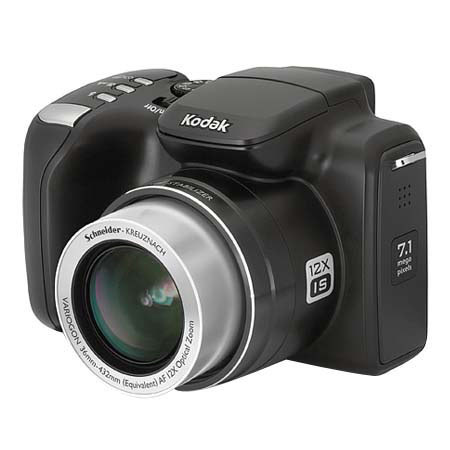 Kodak EasyShare Z712 IS Zoom Digital Camera, 7.1 Megapixel, 12x Schneider Variogon Zoom Lens, 4.2x Digital Zoom, 2.5" LCD image