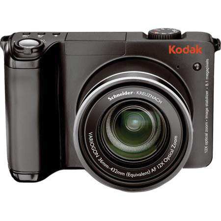 Kodak Easyshare Z8612 IS Digital Camera, 8.1 Megapixel, 12x Optical Zoom, 5x Advanced Digital Zoom &amp; 2.5" LCD Screen image