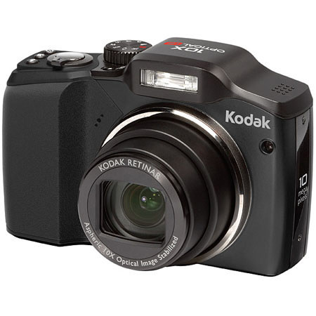 Kodak EasyShare Z915 Zoom Digital Camera, 10 Megapixel, 10x Optical Zoom, 5x Digital Zoom, 2.5&quot; LCD, Black image