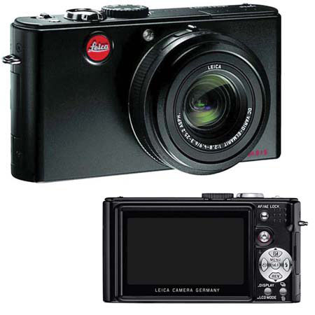 Leica D-Lux 3 Compact Digital 10mp Camera, with DC Vario Emarit 28-112mm 2.8-4.9/6.3-25.2 ASPH Zoom Lens, Optiical Image Stabilizer, 2.8" LCD, Black image