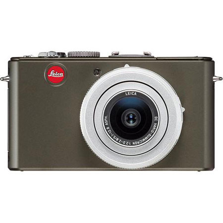 Leica D-LUX 4 Safari Special Edition Compact Digital Camera Set, 10.1 MP, 2.5x Optical &amp; 4x Digital Zoom, 3" LCD Display - Matte Green Anodized Aluminum Finish image
