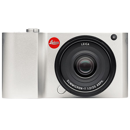 Leica T Digital Camera - Silver, 16mp, with Touchscreen, Wifi, 16GB Built In Memory, Programmable My Camera Settings