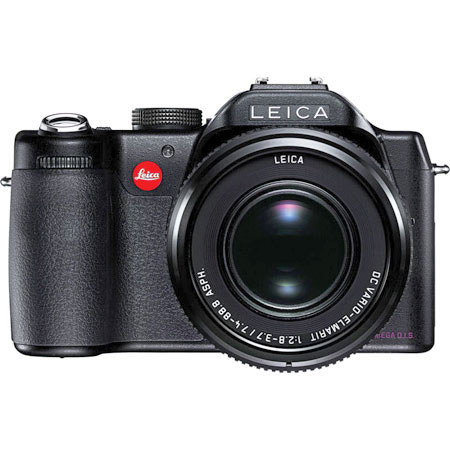 Leica V-Lux 1 Compact 10mp Digital Camera, with DC Vario-Elmarit 12x Optical Zoom, Optical Image Stabilizer, Rotatable 2.0" LCD image