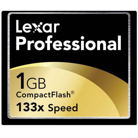 Lexar 1 GB, 133x Professional High Speed Series, Compact Flash Memory Card image