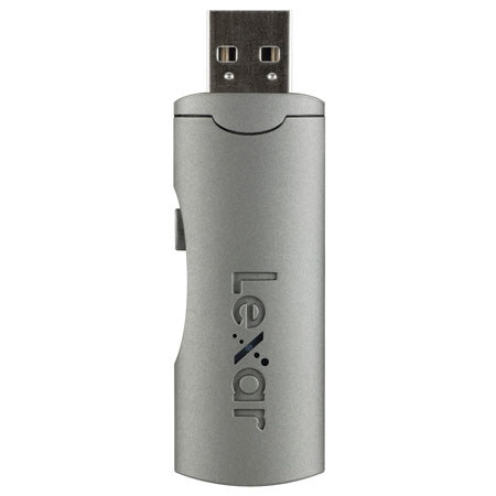 Lexar Echo SE Backup USB Flash Drive, 16GB, Up to 28Mb/s Read and 10Mb/s Write, Activates when Plugged in, PC and Mac image