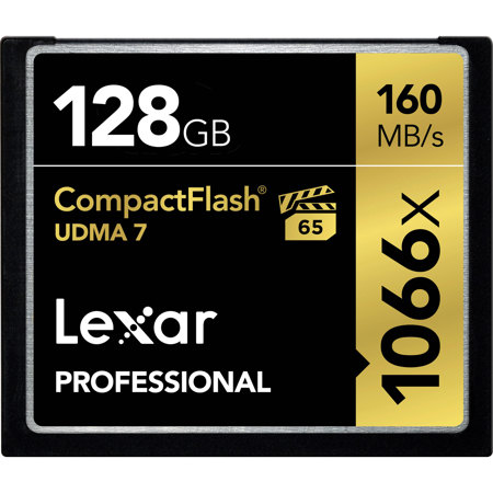 UPC 650590181650 product image for Lexar 128GB Professional 1066x CompactFlash Memory Card | upcitemdb.com
