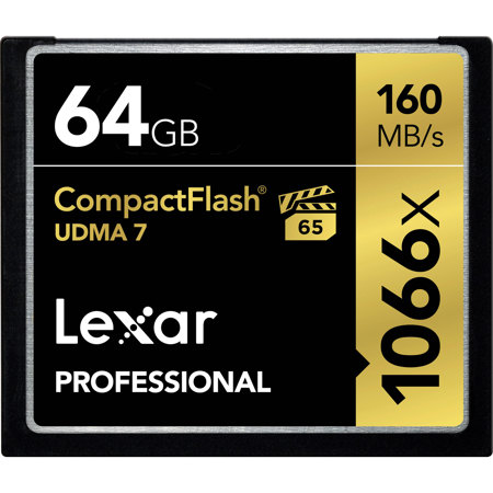 UPC 650590181643 product image for Lexar 64GB Professional 1066x CompactFlash Memory Card | upcitemdb.com