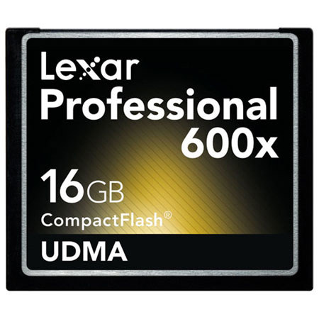 Lexar 16 GB, Ultimate Professional-Level, High-Speed Performance UDMA 600x CompactFlash Memory Card image