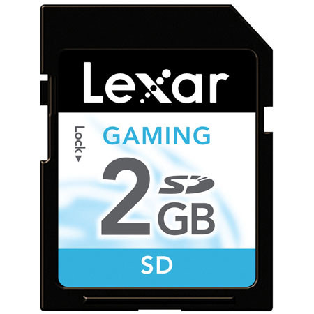 Lexar Gaming Edition 2 GB Secure Digital SD Flash Memory Card image