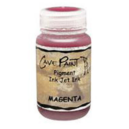 Lyson Cave Paint Pigment Magenta 8 oz. Bulk Ink Bottle for Epson Stylus Photo 2000P and 2200P Inkjet Printers