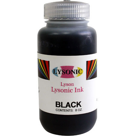 Lyson Lysonic Archival Black 8 oz. Bulk Ink Bottle for Epson Stylus 1270, 1280, 2000P and most 4 & 6 Color Inkjet Printers