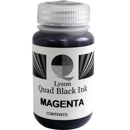 Lyson Quad Black, 8 oz Bulk Ink Bottle for the Magenta Channel on the Epson Stylus 1270, 1280, 2000P and most 4 & 6 Color Inkjet Printers