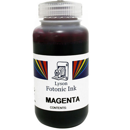 Lyson Fotonic Photo Magenta 125ml Bulk Ink Bottle for Epson Stylus 1270, 1280, 2000P and most 4 & 6 Color Inkjet Printers