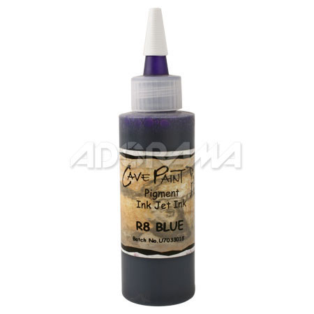 Lyson Cave Paint R8 Blue Ink, 4 oz. Bulk Bottle for the 8 Color Bulk System for Epson Stylus Photo R800 & R1800 Inkjet Printers